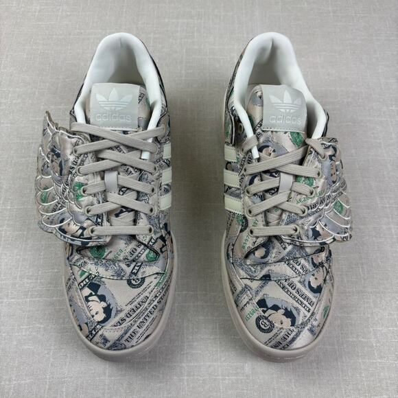 ๐ธ adidas Forum Wings 1.0 Low "Jeremy Scott Money" Men 8 - Picture 3 of 6